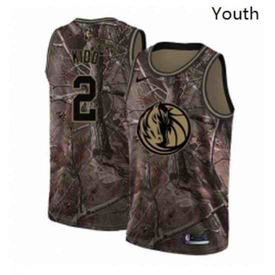 Youth Nike Dallas Mavericks 2 Jason Kidd Camo NBA Swingman Realtree Collection Jersey
